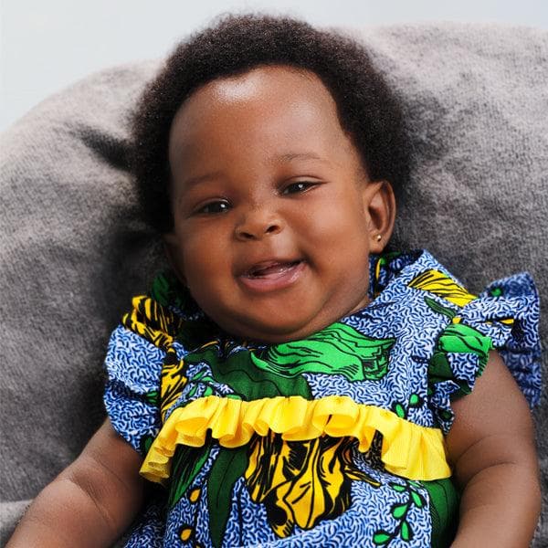 GREEN ANKARA PLAYSUIT