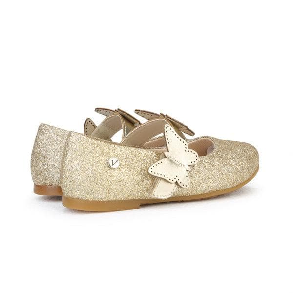 GOLD GLITTERY FORMAL SHOES