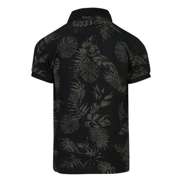 BLACK S/S POLO