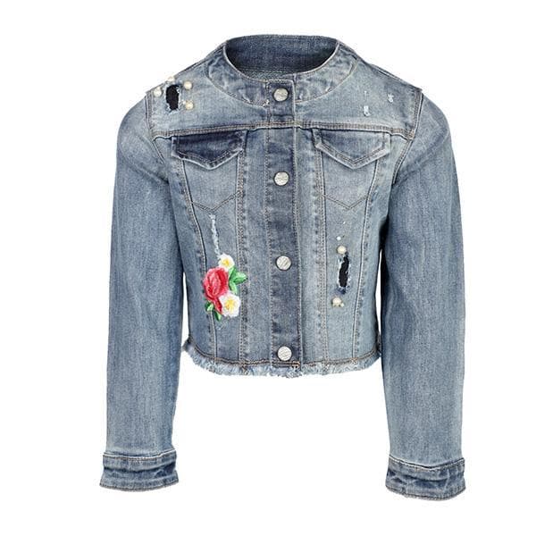 LIGHT WASH DENIM L/S JACKET