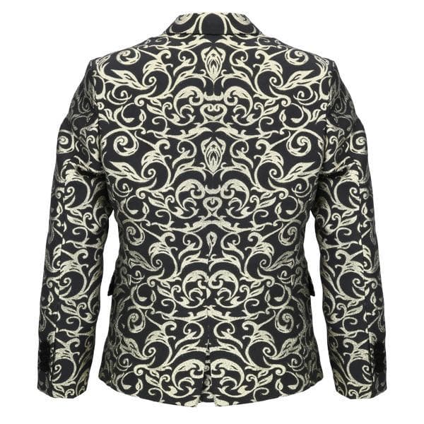 GOLD DAMASK 2 PIECE SUIT