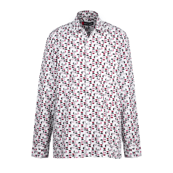 MULTICOLOR GEOMETRIC L/S SHIRT Image
