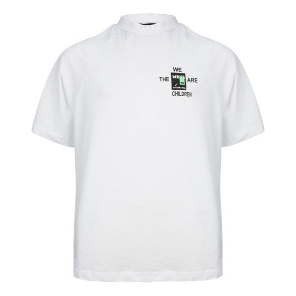 WHITE LOGO S/S T-SHIRT