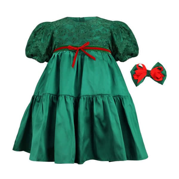 RAHAMA DRESS WITH HAIRBOW Image