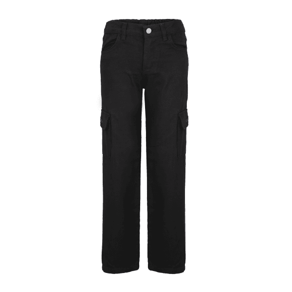 BLACK CARGO TROUSER