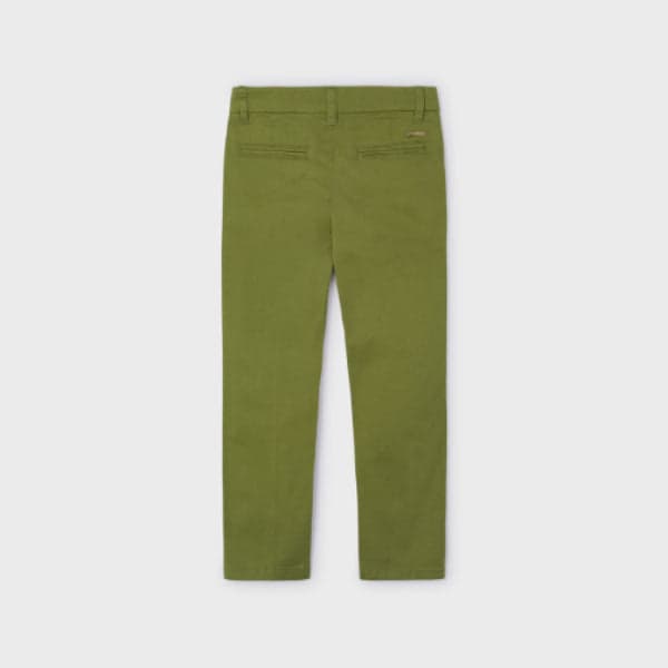 ARMY GREEN TWILL TROUSER