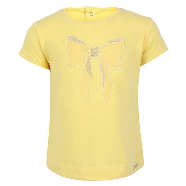 YELLOW S/S COTTON T-SHIRT