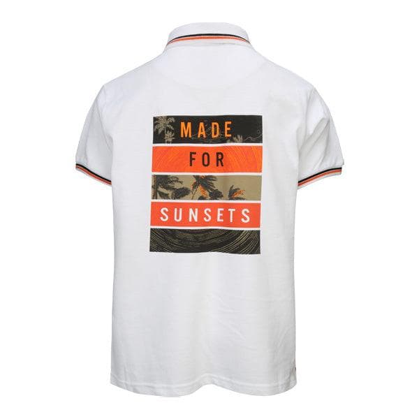 PRINTED S/S POLO
