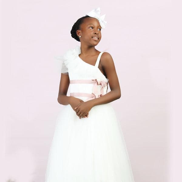 WHITE BALL DRESS