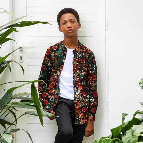 MULTICOLOUR ANKARA SHIRT