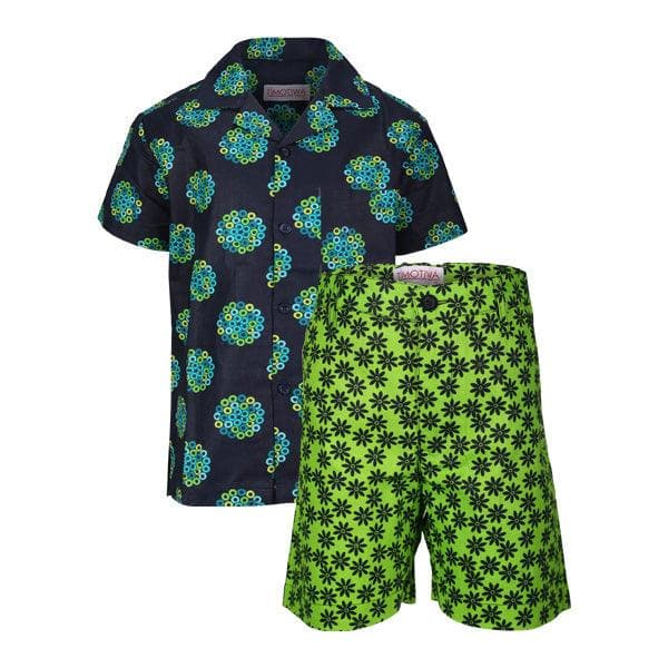 MULTICOLOUR SHORT SET