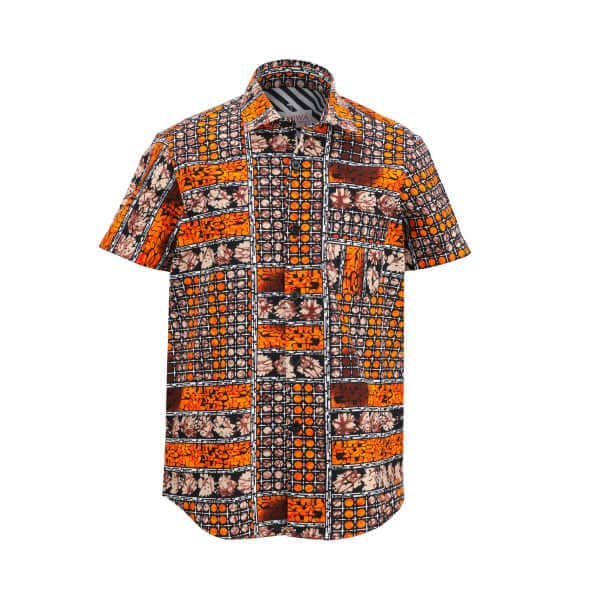 MULTICOLOUR ANKARA S/S SHIRT