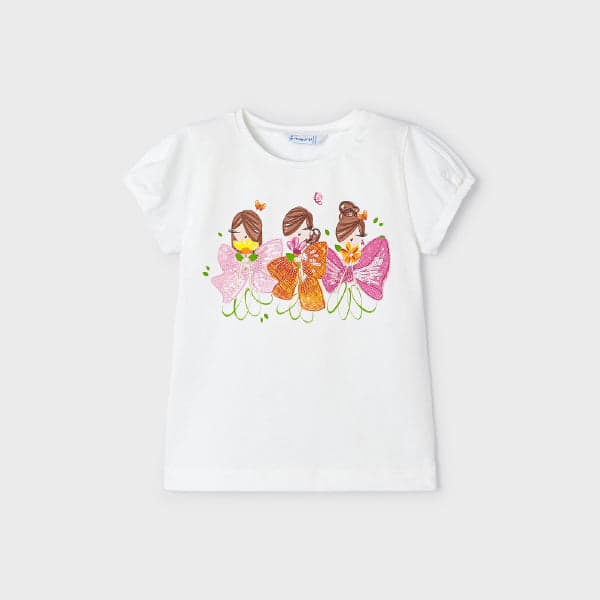 WHITE S/S TSHIRT