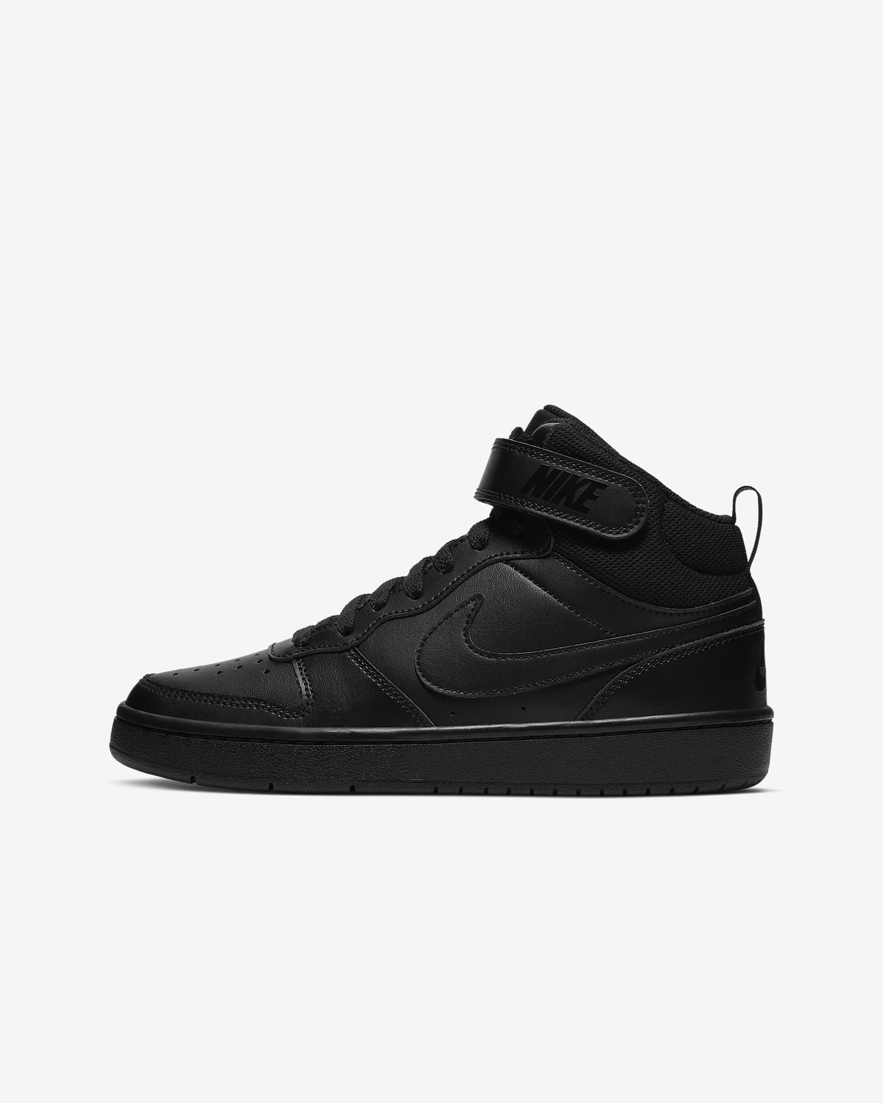 COURT BOROUGH MID 2 BLACK(GS)