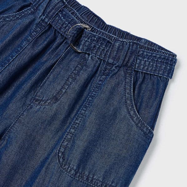 BLUE DENIM TROUSER
