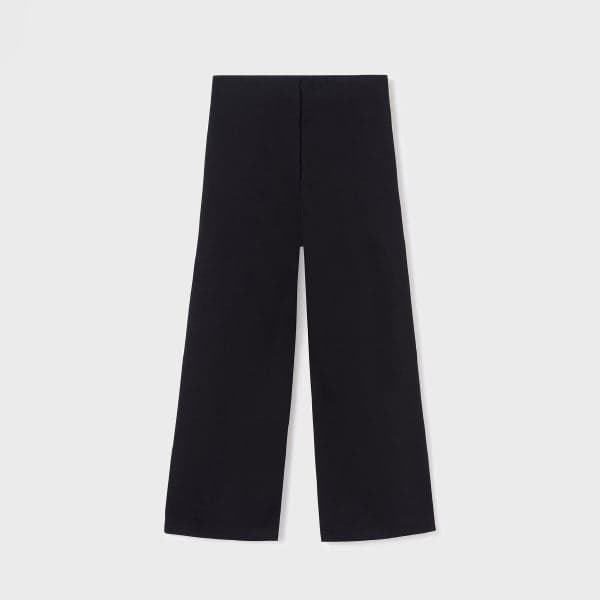 BLACK GIRLS WIDE LEGGED TROUSER