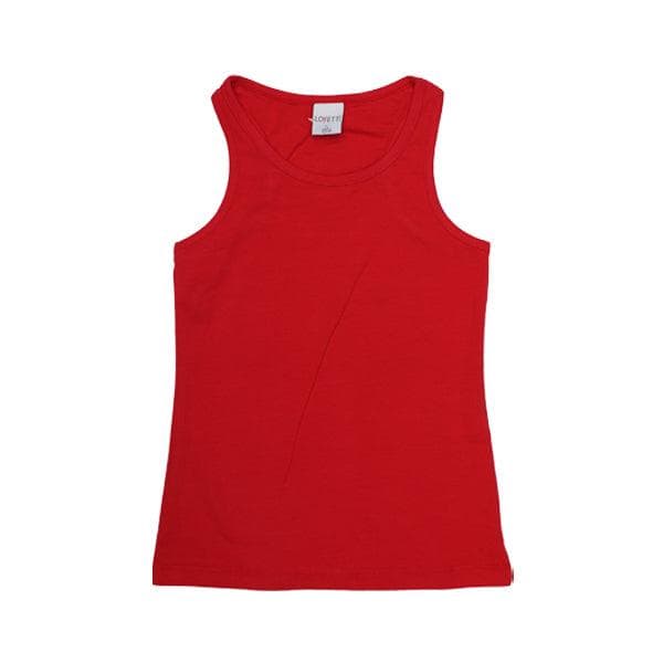 RED TANK TOP