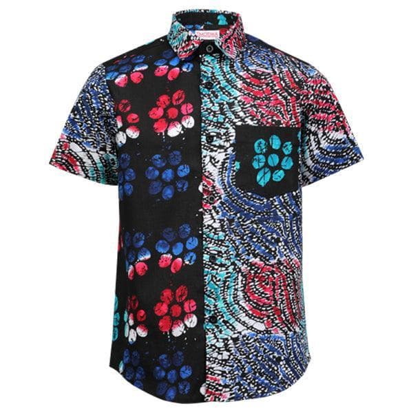 MULTICOLOUR ANKARA SHIRT