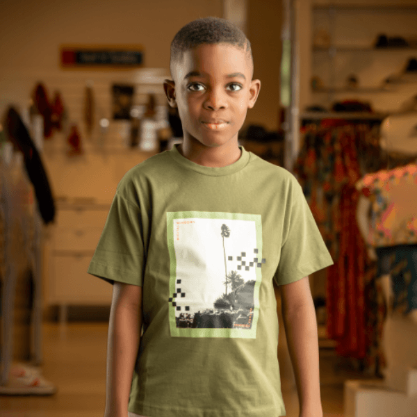 ARMY GREEN S/S T-SHIRT