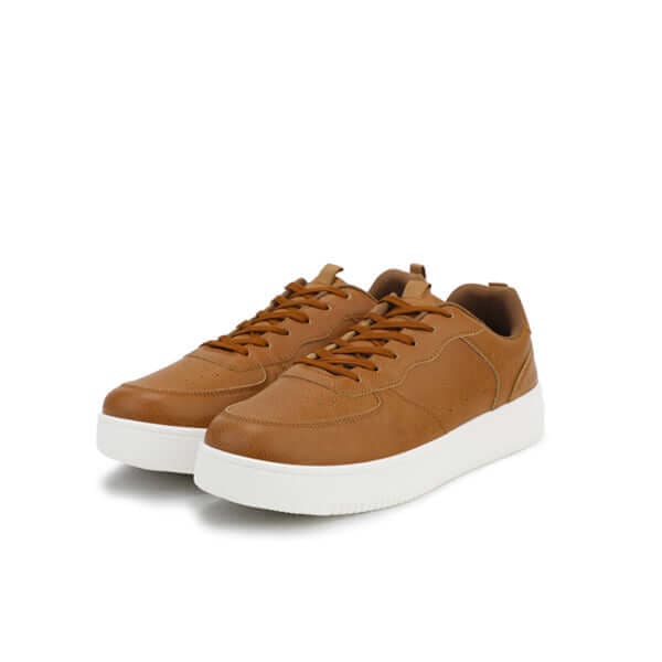 CAMEL  LACE UP SNEAKERS