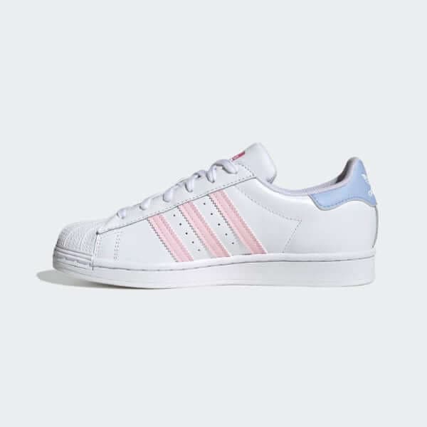 SUPERSTAR SHOES KIDS- WHITE/PINK