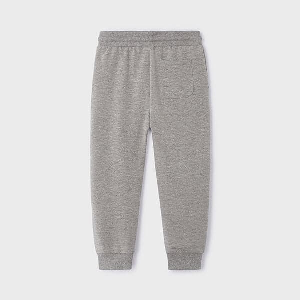 GREY  CUFFED FLEECE JOGGERS