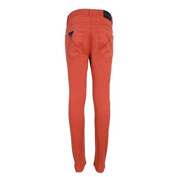 RED SATIN LONG PANTS
