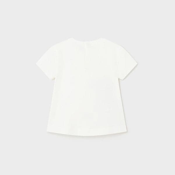 WHITE BLOUSE WITH GRAPHIC