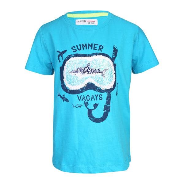 BLUE S/S SUMMER VACAY T-SHIRT