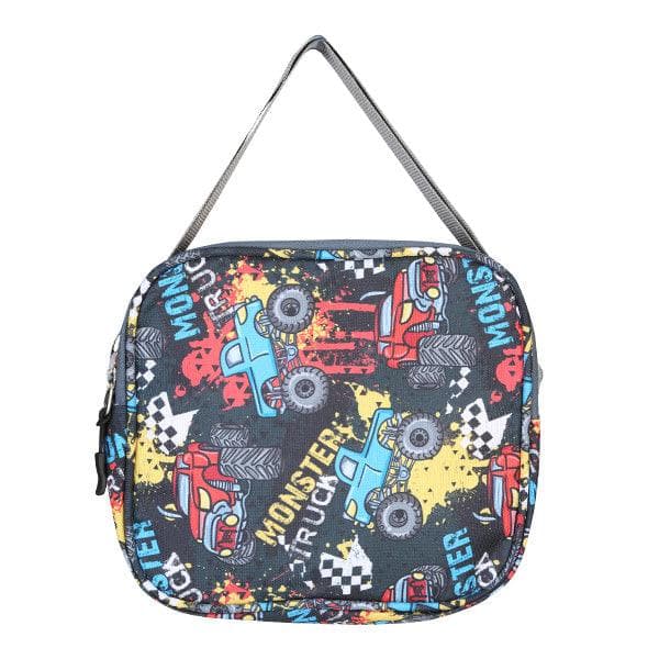 NAVY BLUE PRINTED BACKPACK SET