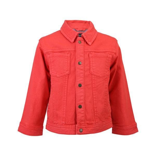 RED L/S TWILL JACKET Image