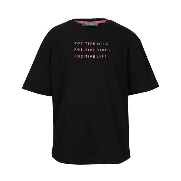 BLACK S/S T-SHIRT