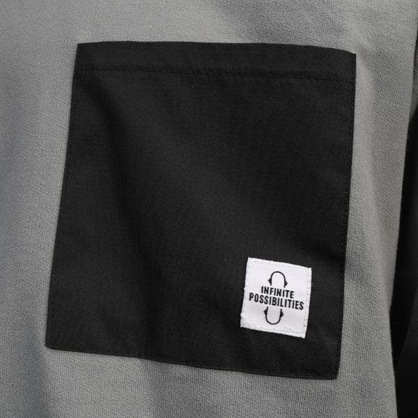GREY BOYS L/S HOODIE