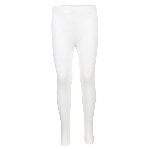 WHITE LONG BASIC LEGGINGS Image