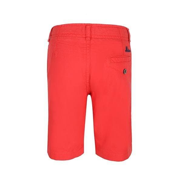 RED CHINOS SHORTS