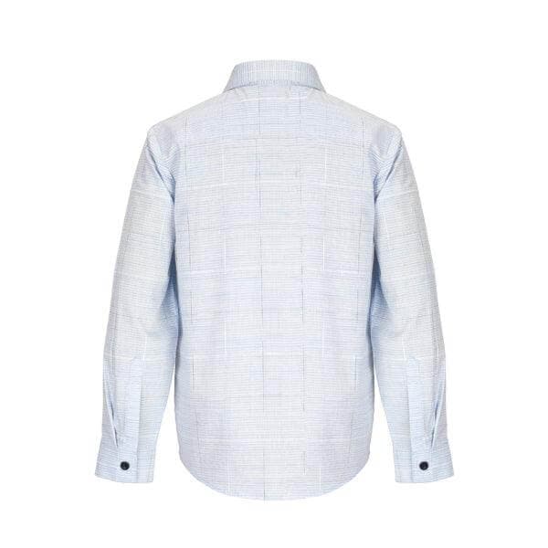 SKY BLUE STRIPE L/S SHIRT