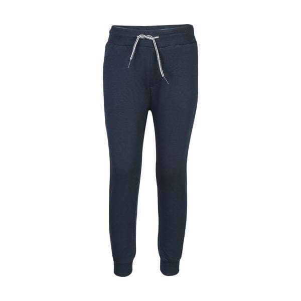 NAVY BASIC FLEECE CUFFED JOGGERS Image