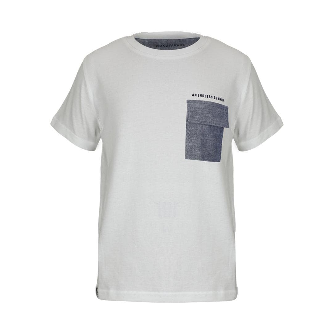 WHITE S/S T SHIRT