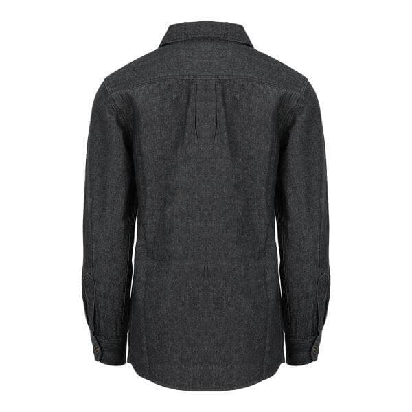 GREY PLAIN L/S SHIRT