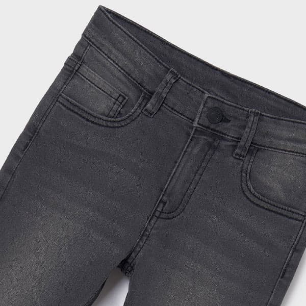 DARK GREY DENIM TROUSER