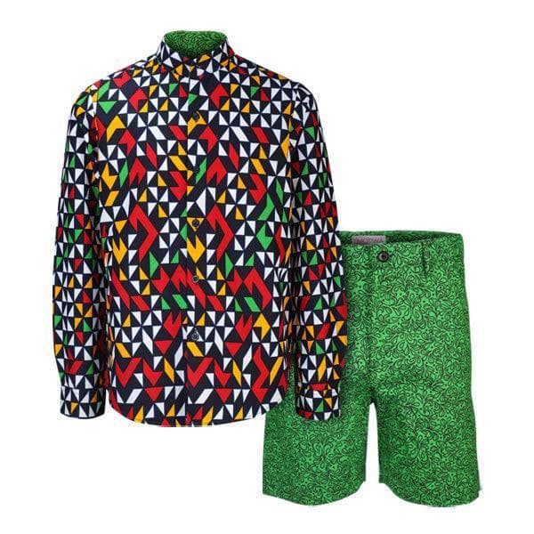 ANKARA  MULTI COLOUR SHIRT