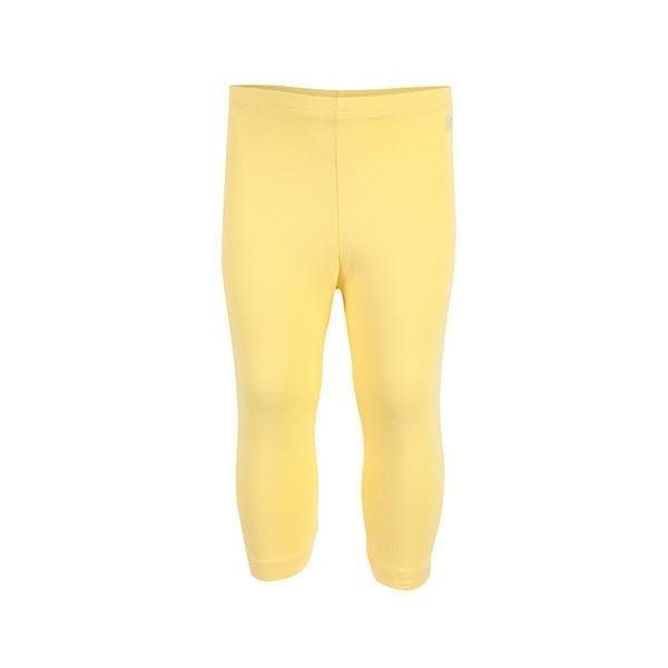 YELLOW BASIC SHORT LEGGINGS