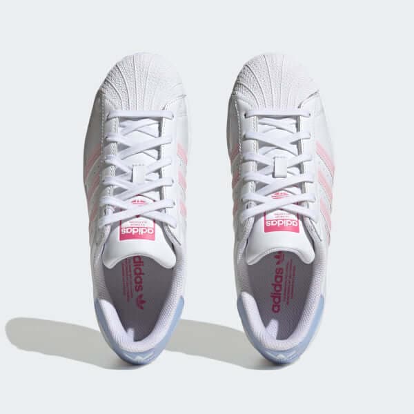 SUPERSTAR SHOES KIDS- WHITE/PINK