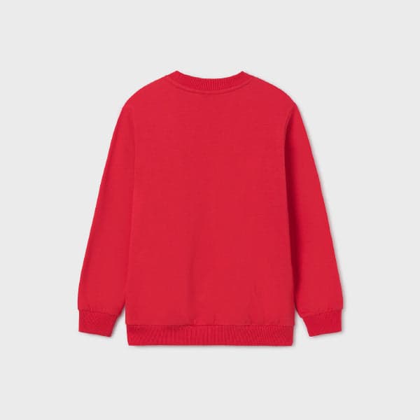 RED L/S PULLOVER