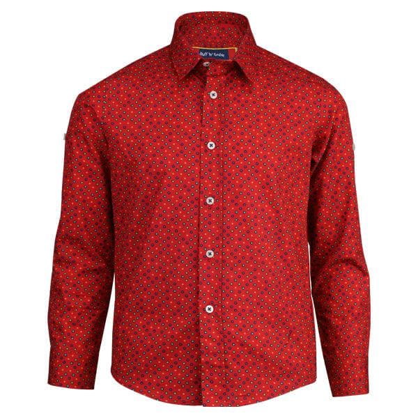 RED L/S SHIRT