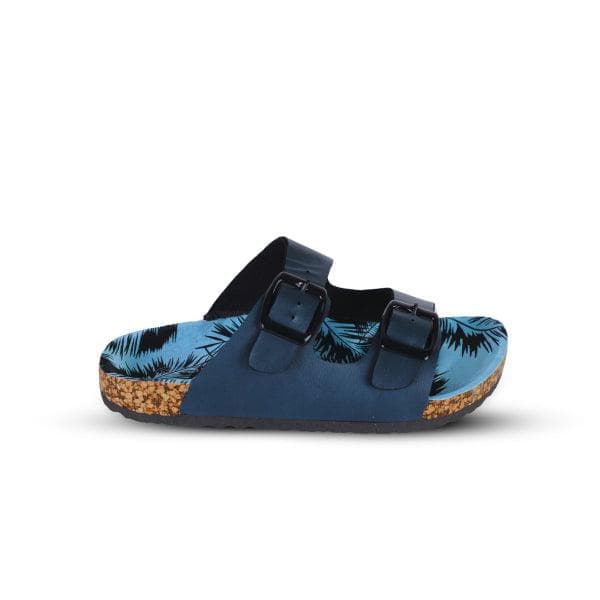BLUE BIRKIN SLIPPERS