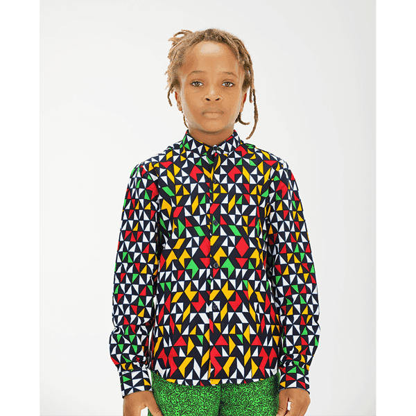 ANKARA  MULTI COLOUR SHIRT