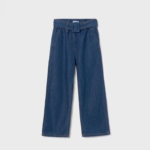 BLUE DENIM TROUSER