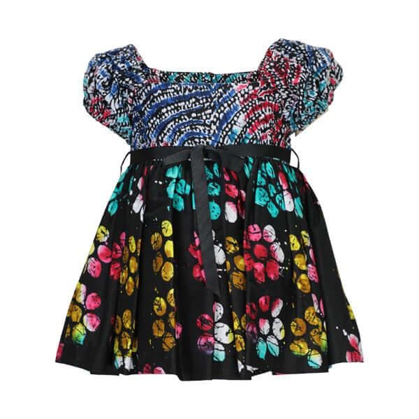 ANKARA MUTICOLOUR DRESS