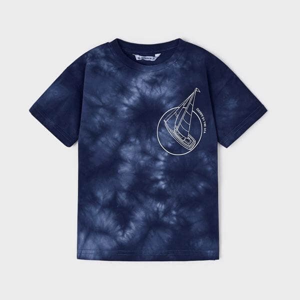 BLUE TIE-DYE S/S T-SHIRT Image